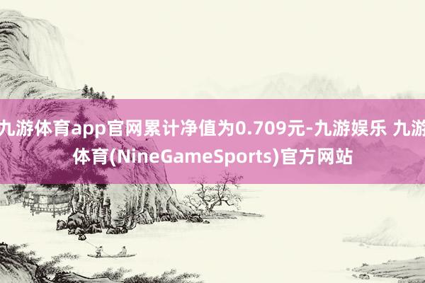 九游体育app官网累计净值为0.709元-九游娱乐 九游体育(NineGameSports)官方网站