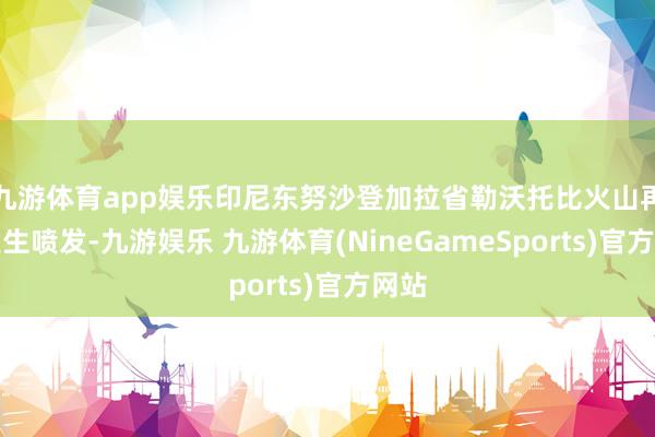 九游体育app娱乐印尼东努沙登加拉省勒沃托比火山再次发生喷发-九游娱乐 九游体育(NineGameSports)官方网站