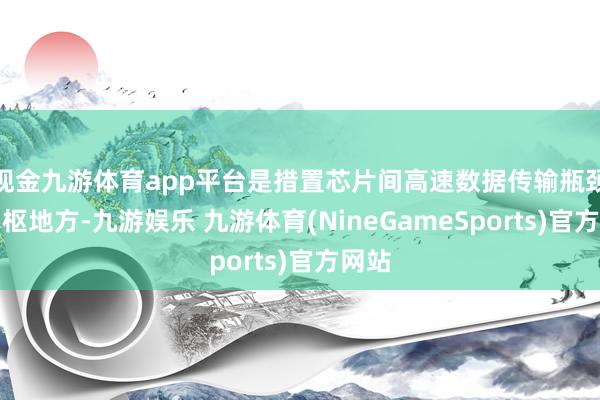 现金九游体育app平台是措置芯片间高速数据传输瓶颈的中枢地方-九游娱乐 九游体育(NineGameSports)官方网站